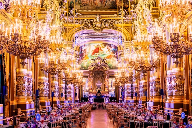 Moment de la soirée du gala Maria Callas